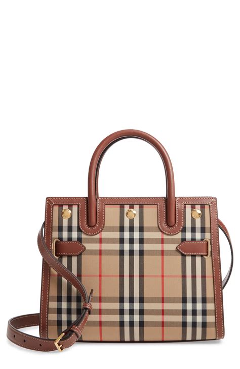 canvas burberry tasche|Burberry handbags sale.